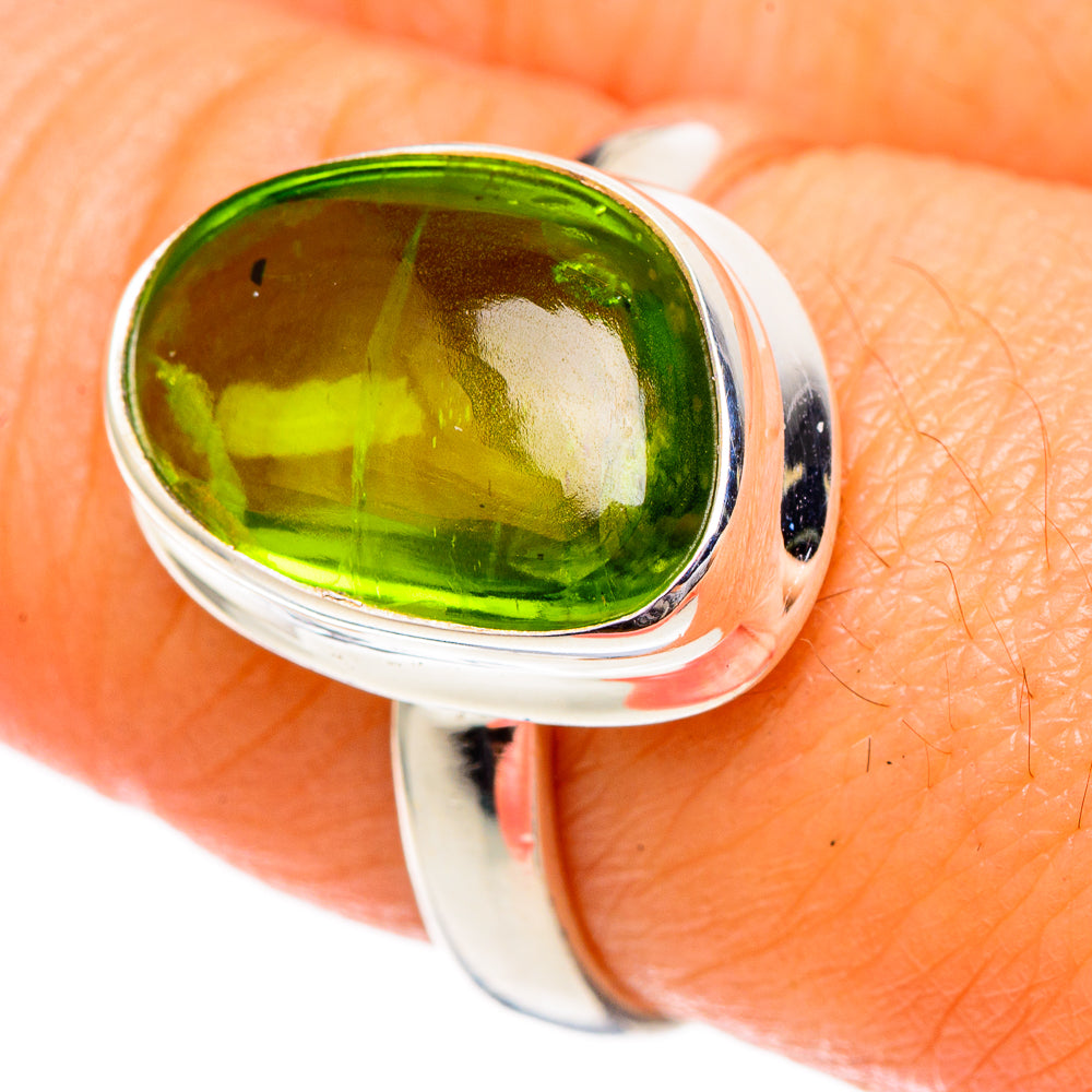 Peridot Rings handcrafted by Ana Silver Co - RING102013