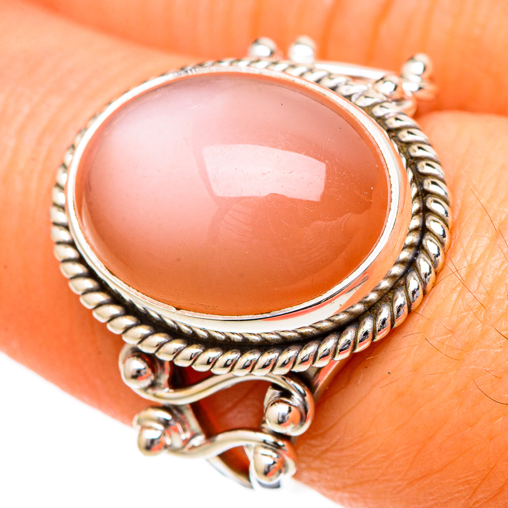 Sunstone Rings handcrafted by Ana Silver Co - RING102016