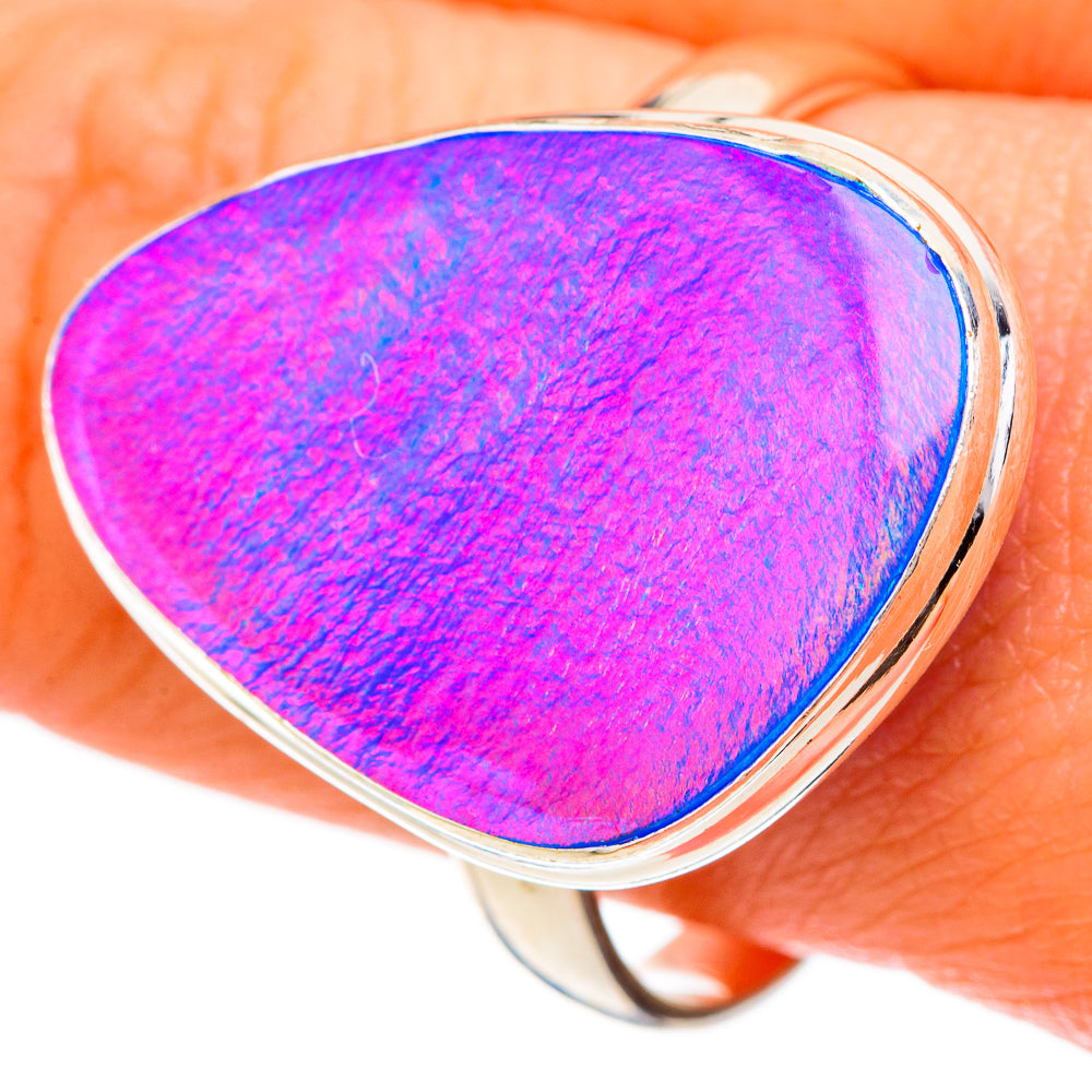 Aura Opal Rings handcrafted by Ana Silver Co - RING102027