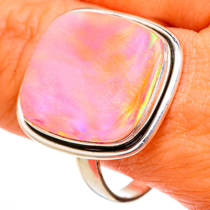 Aura Opal Rings handcrafted by Ana Silver Co - RING102028