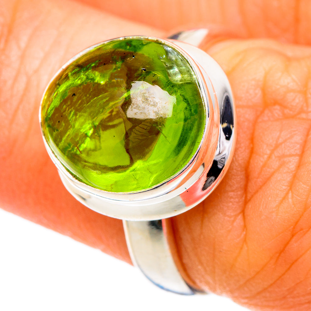 Peridot Rings handcrafted by Ana Silver Co - RING102035