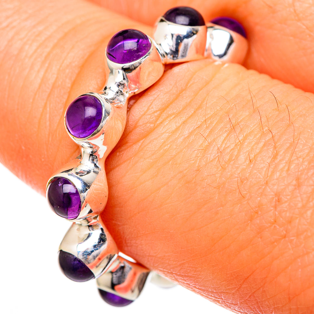 Amethyst Rings handcrafted by Ana Silver Co - RING102045