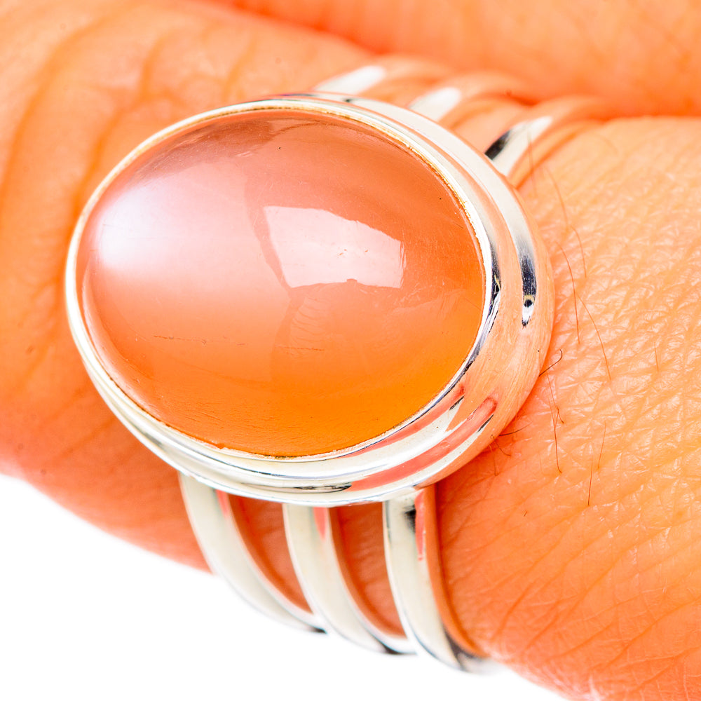 Sunstone Rings handcrafted by Ana Silver Co - RING102058