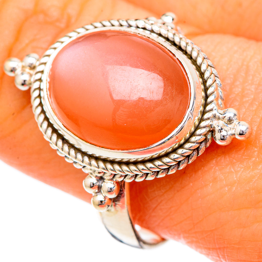 Sunstone Rings handcrafted by Ana Silver Co - RING102070