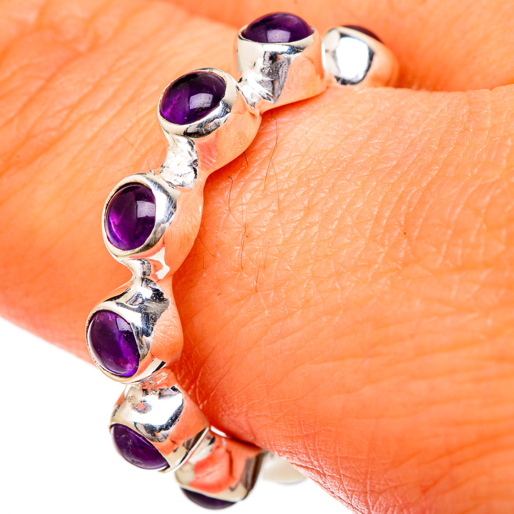 Amethyst Rings handcrafted by Ana Silver Co - RING102075