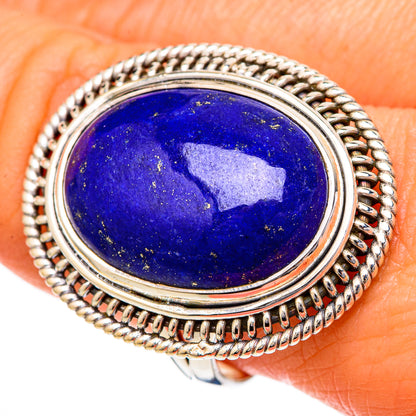 Lapis Lazuli Rings handcrafted by Ana Silver Co - RING102099