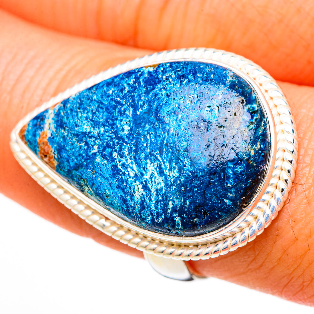 Azurite Rings handcrafted by Ana Silver Co - RING102100