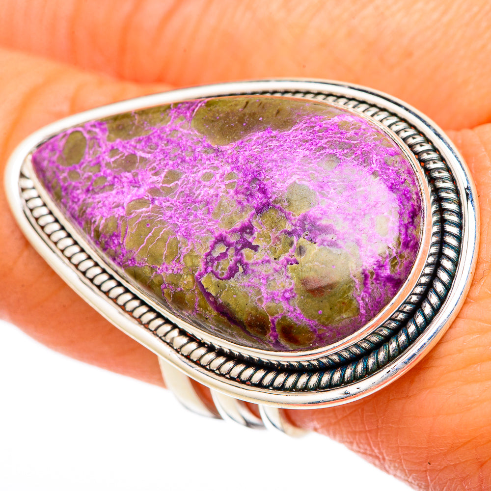 Stichtite Rings handcrafted by Ana Silver Co - RING102124