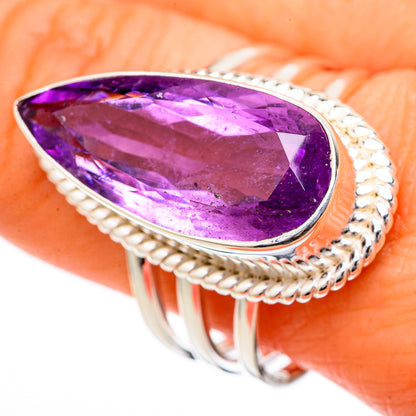 Amethyst Rings handcrafted by Ana Silver Co - RING102126