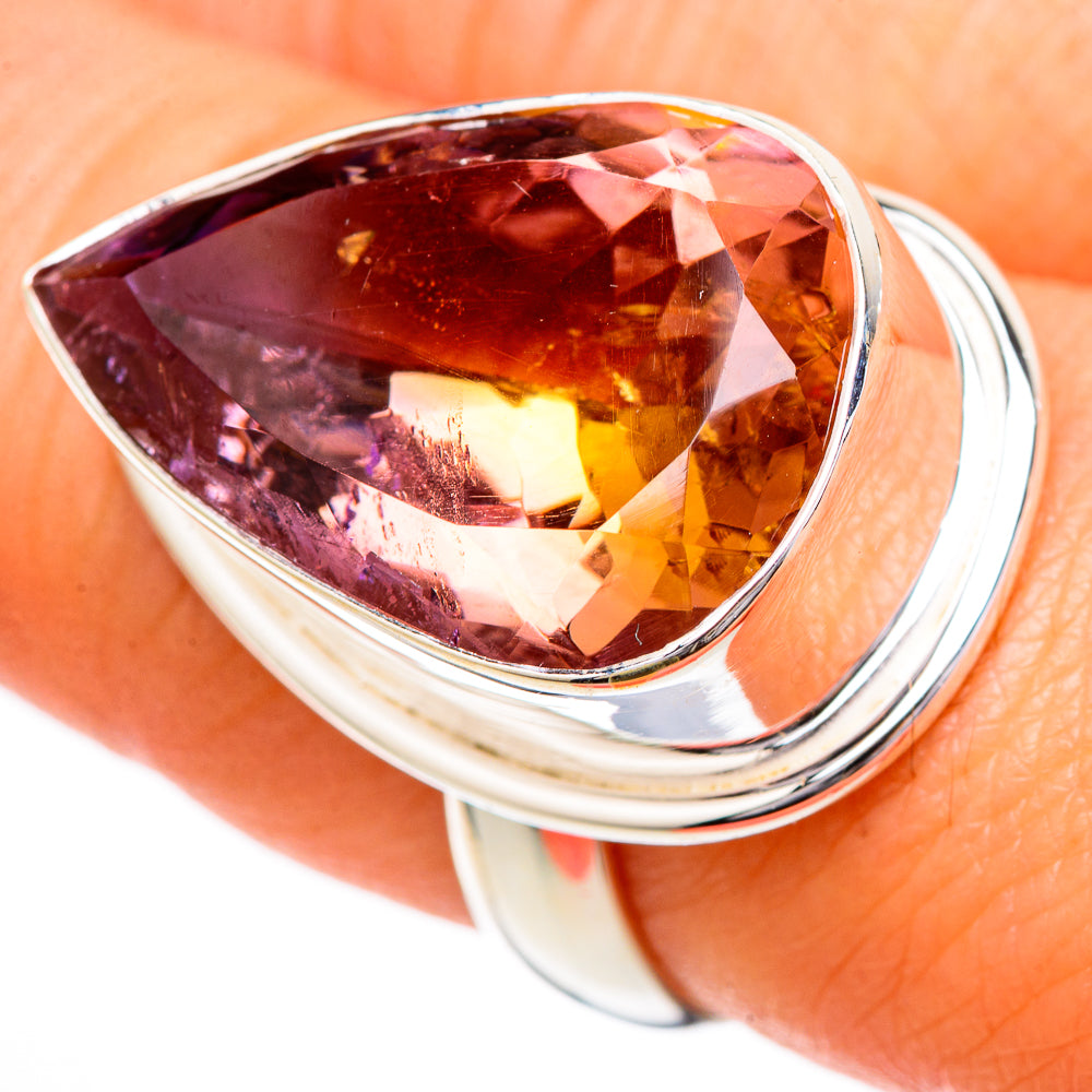 Ametrine Rings handcrafted by Ana Silver Co - RING102133