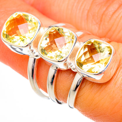 Citrine Rings handcrafted by Ana Silver Co - RING102135
