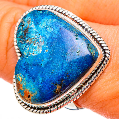 Shattuckite Rings handcrafted by Ana Silver Co - RING102139