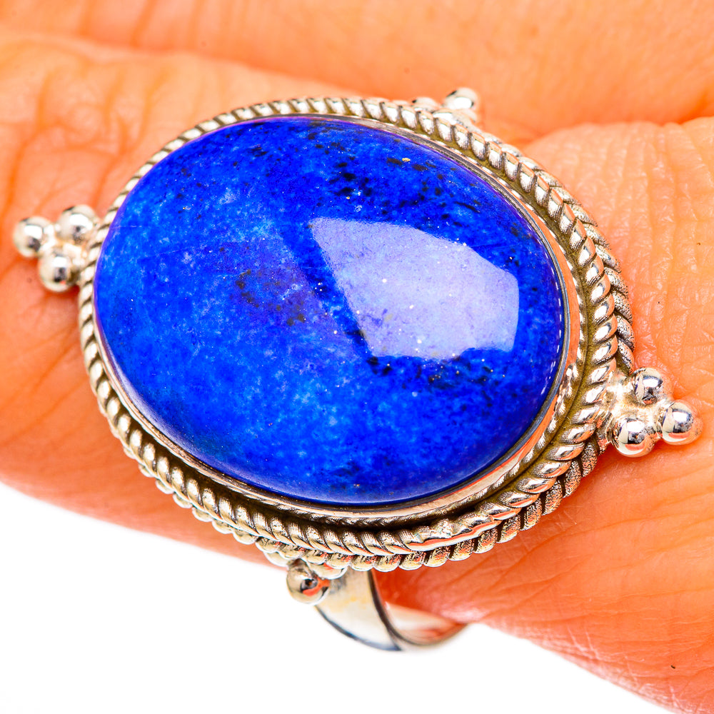 Lapis Lazuli Rings handcrafted by Ana Silver Co - RING102140