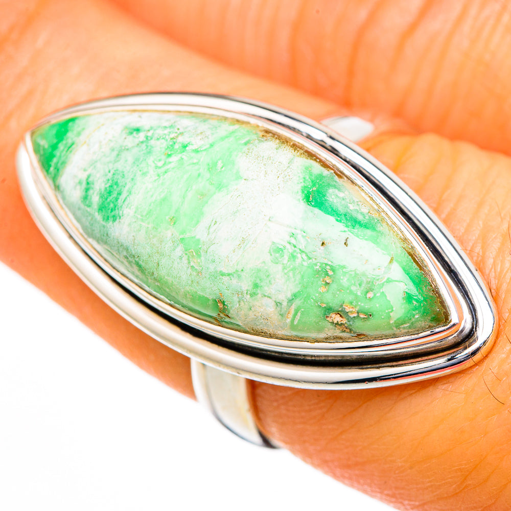 Variscite Rings handcrafted by Ana Silver Co - RING102148