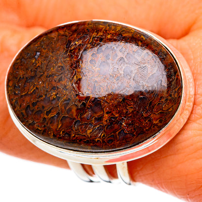 Dinosaur Bone Rings handcrafted by Ana Silver Co - RING102152