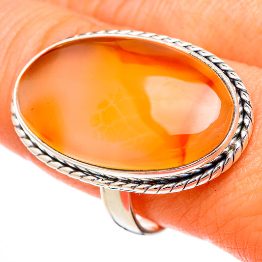 Carnelian Rings handcrafted by Ana Silver Co - RING102154