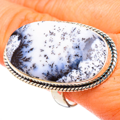 Dendritic Opal Rings handcrafted by Ana Silver Co - RING102169