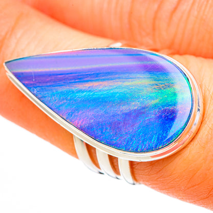 Aura Opal Rings handcrafted by Ana Silver Co - RING102172
