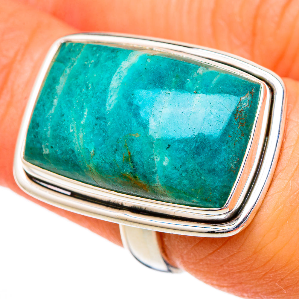 Amazonite Rings handcrafted by Ana Silver Co - RING102187