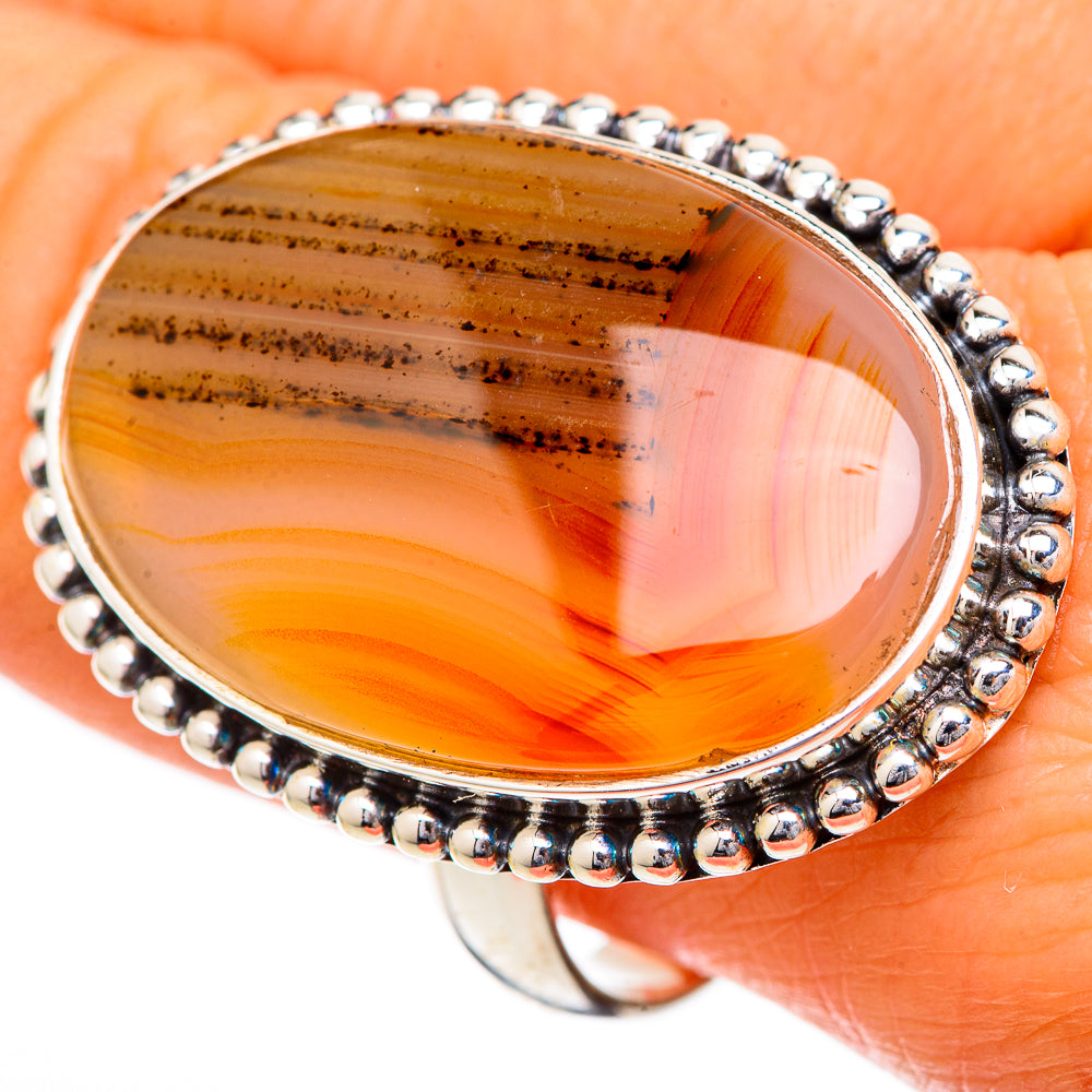 Montana Agate Rings handcrafted by Ana Silver Co - RING102191