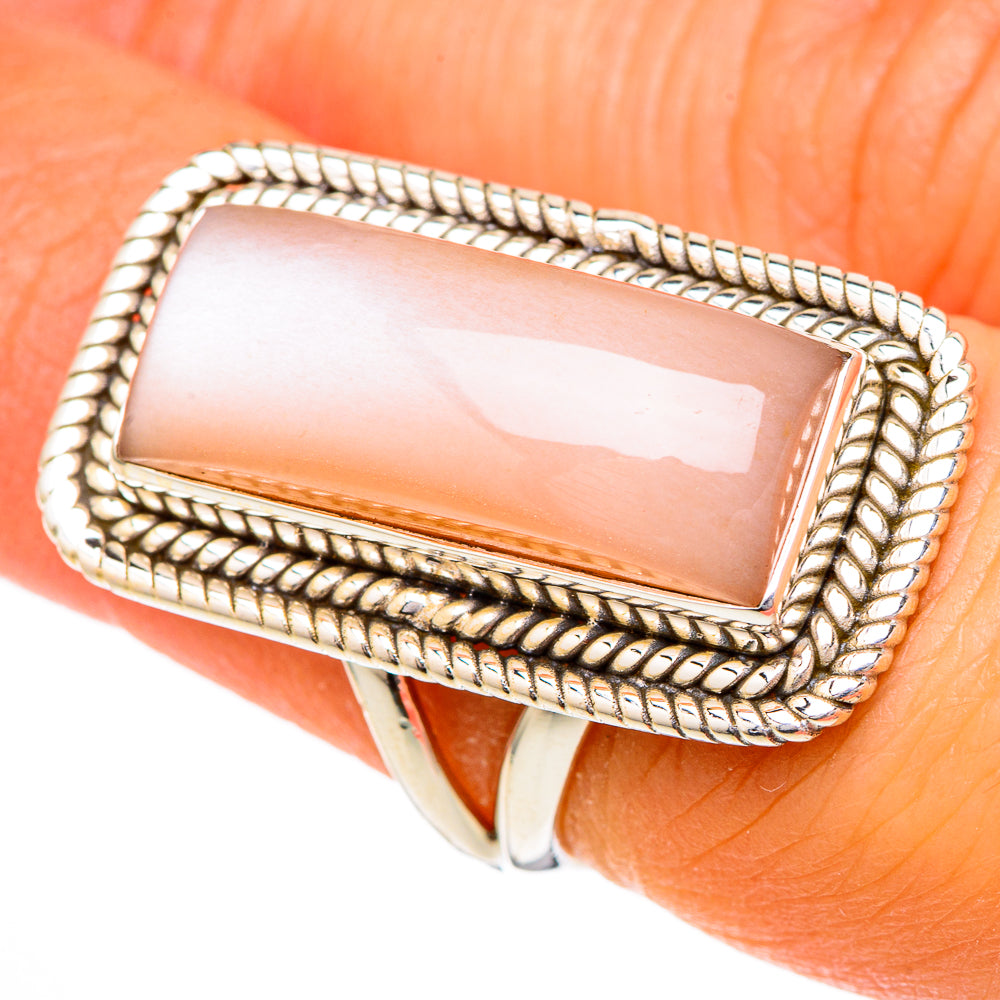 Sunstone Rings handcrafted by Ana Silver Co - RING102193