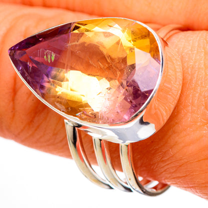Ametrine Rings handcrafted by Ana Silver Co - RING102209