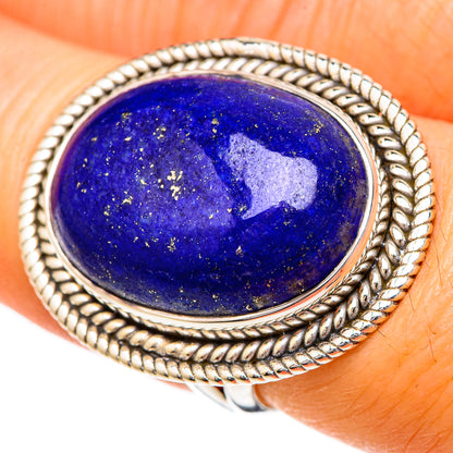 Lapis Lazuli Rings handcrafted by Ana Silver Co - RING102219
