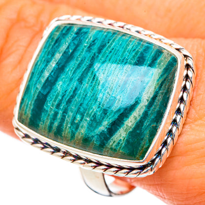 Amazonite Rings handcrafted by Ana Silver Co - RING102227