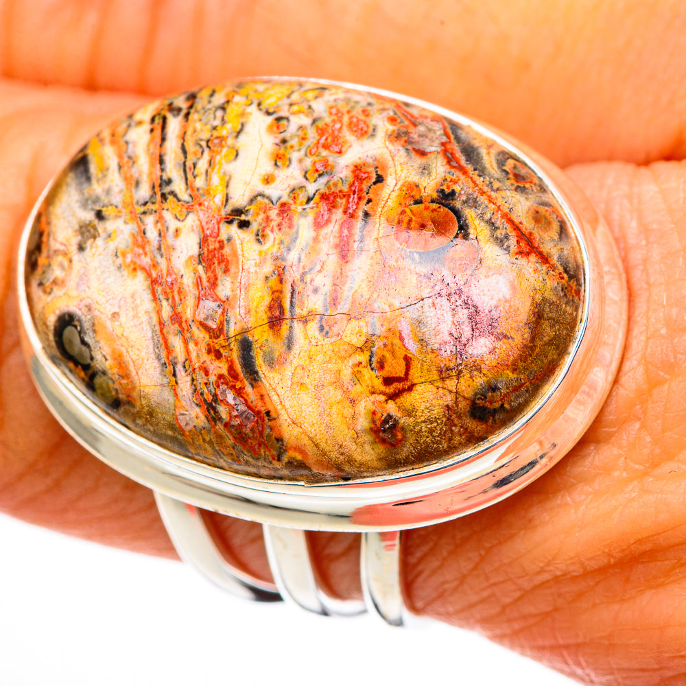 Poppy Jasper Rings handcrafted by Ana Silver Co - RING102228