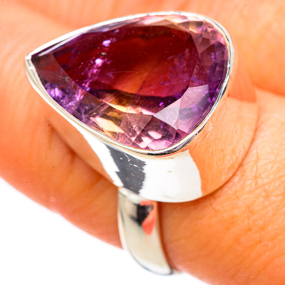 Ametrine Rings handcrafted by Ana Silver Co - RING102234