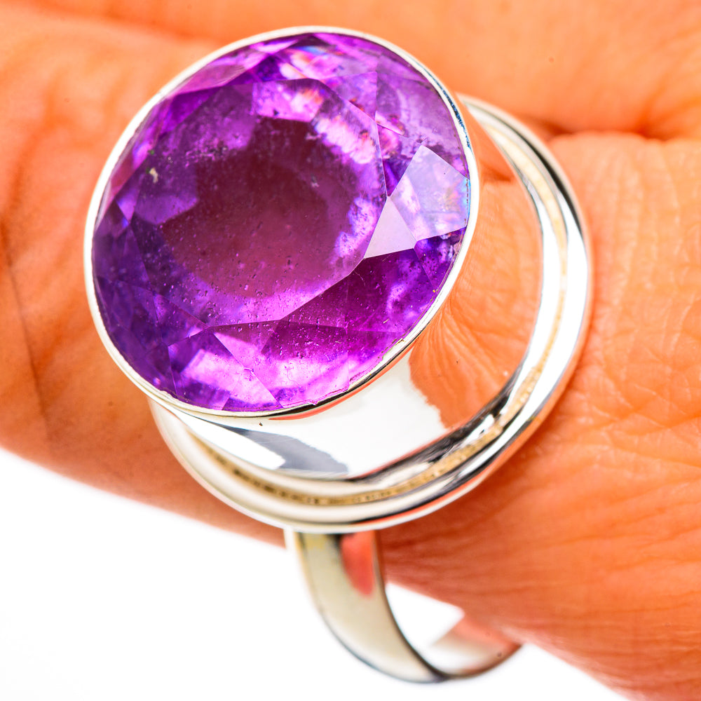 Amethyst Rings handcrafted by Ana Silver Co - RING102238
