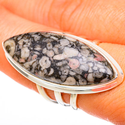 Crinoid Fossil Rings handcrafted by Ana Silver Co - RING102239