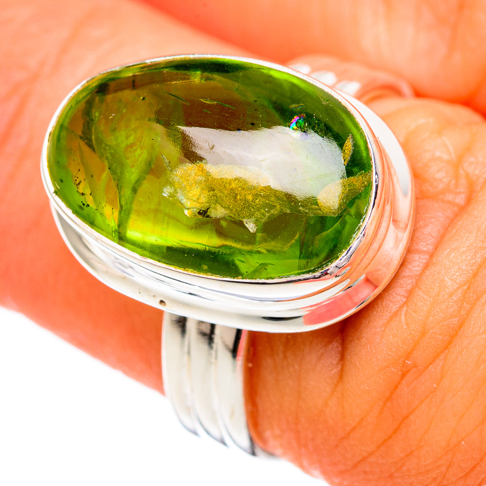 Peridot Rings handcrafted by Ana Silver Co - RING102244