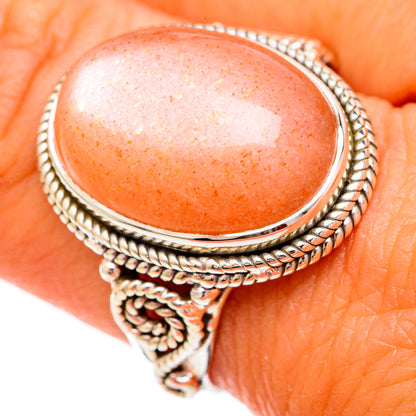 Sunstone Rings handcrafted by Ana Silver Co - RING102249