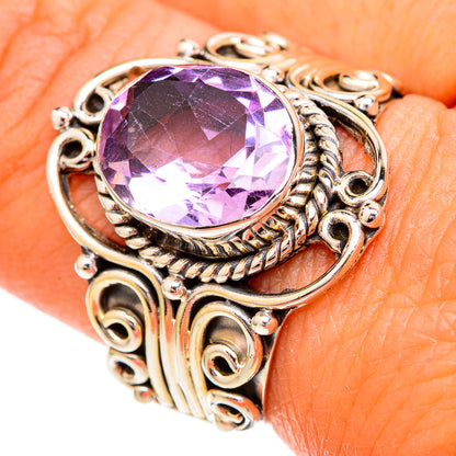 Amethyst Rings handcrafted by Ana Silver Co - RING102255