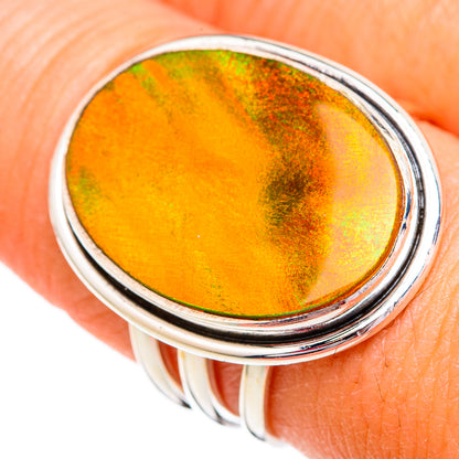 Aura Opal Rings handcrafted by Ana Silver Co - RING102268