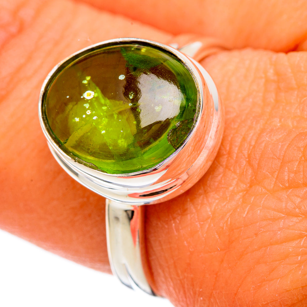 Peridot Rings handcrafted by Ana Silver Co - RING102273