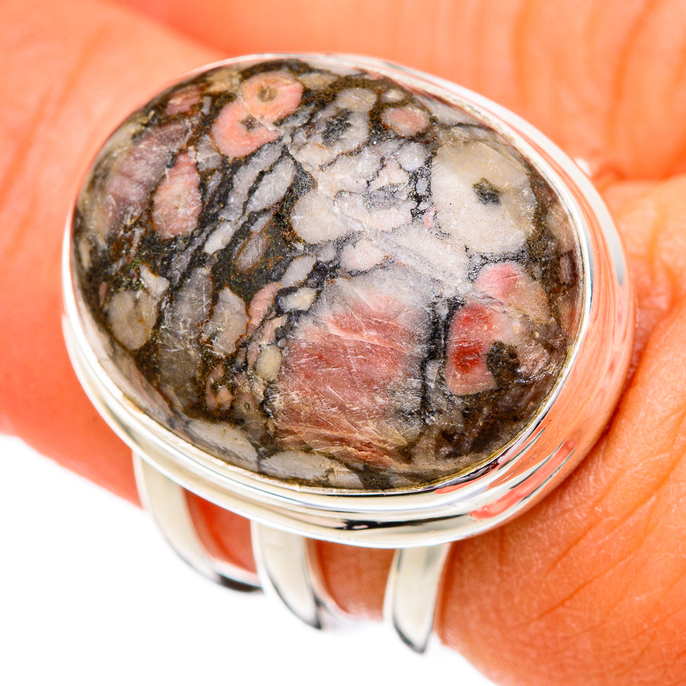 Crinoid Fossil Rings handcrafted by Ana Silver Co - RING102276