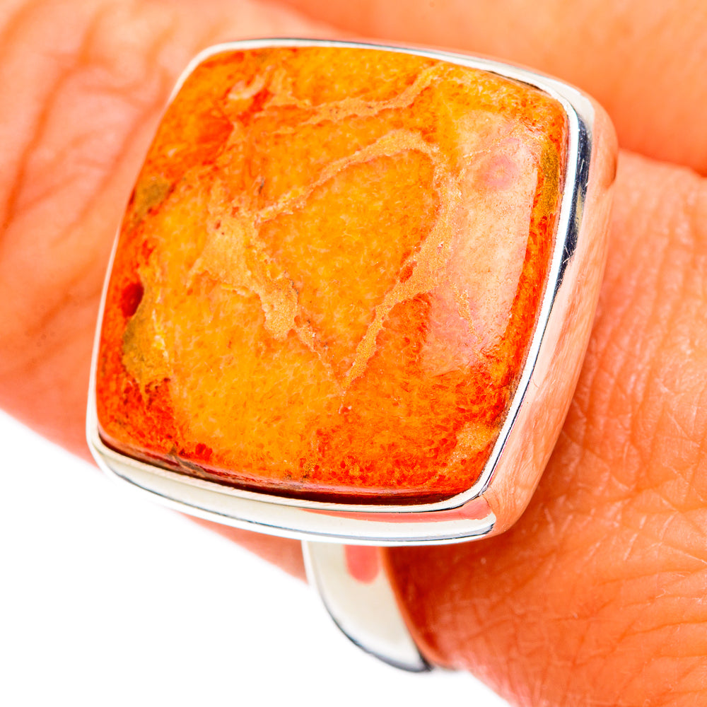 Sponge Coral Rings handcrafted by Ana Silver Co - RING102278