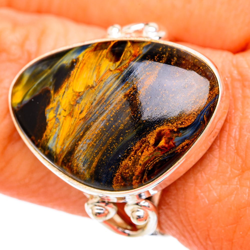 Pietersite Rings handcrafted by Ana Silver Co - RING102288