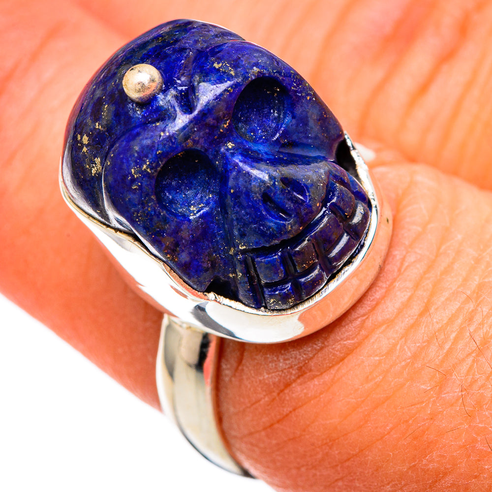 Lapis Lazuli Rings handcrafted by Ana Silver Co - RING102302