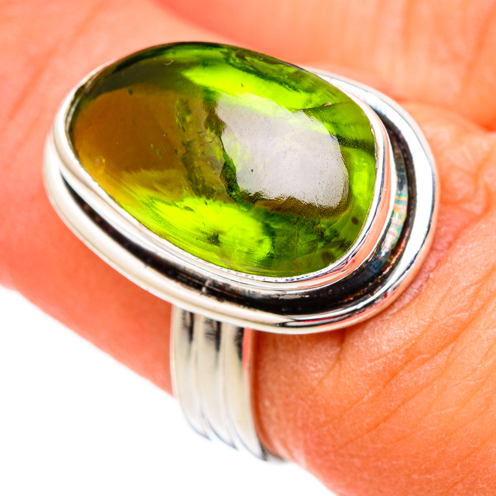 Peridot Rings handcrafted by Ana Silver Co - RING102303