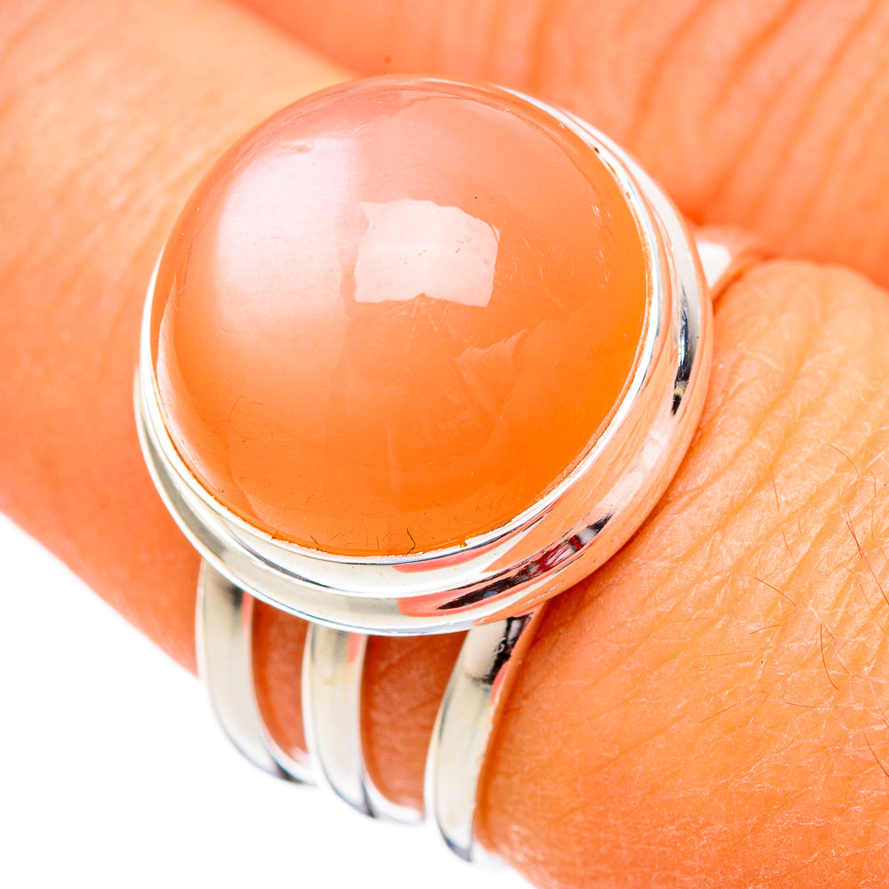 Sunstone Rings handcrafted by Ana Silver Co - RING102309