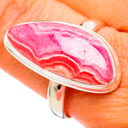 Rhodochrosite Rings handcrafted by Ana Silver Co - RING102310