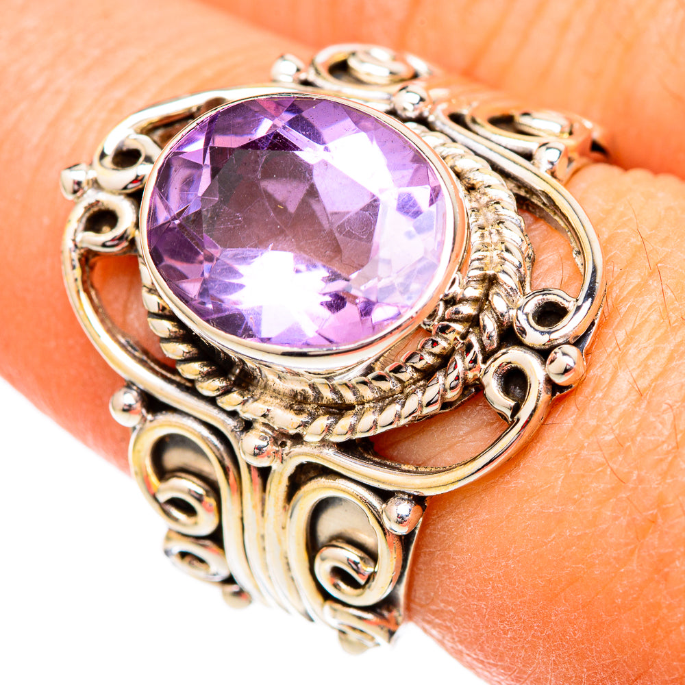 Amethyst Rings handcrafted by Ana Silver Co - RING102312
