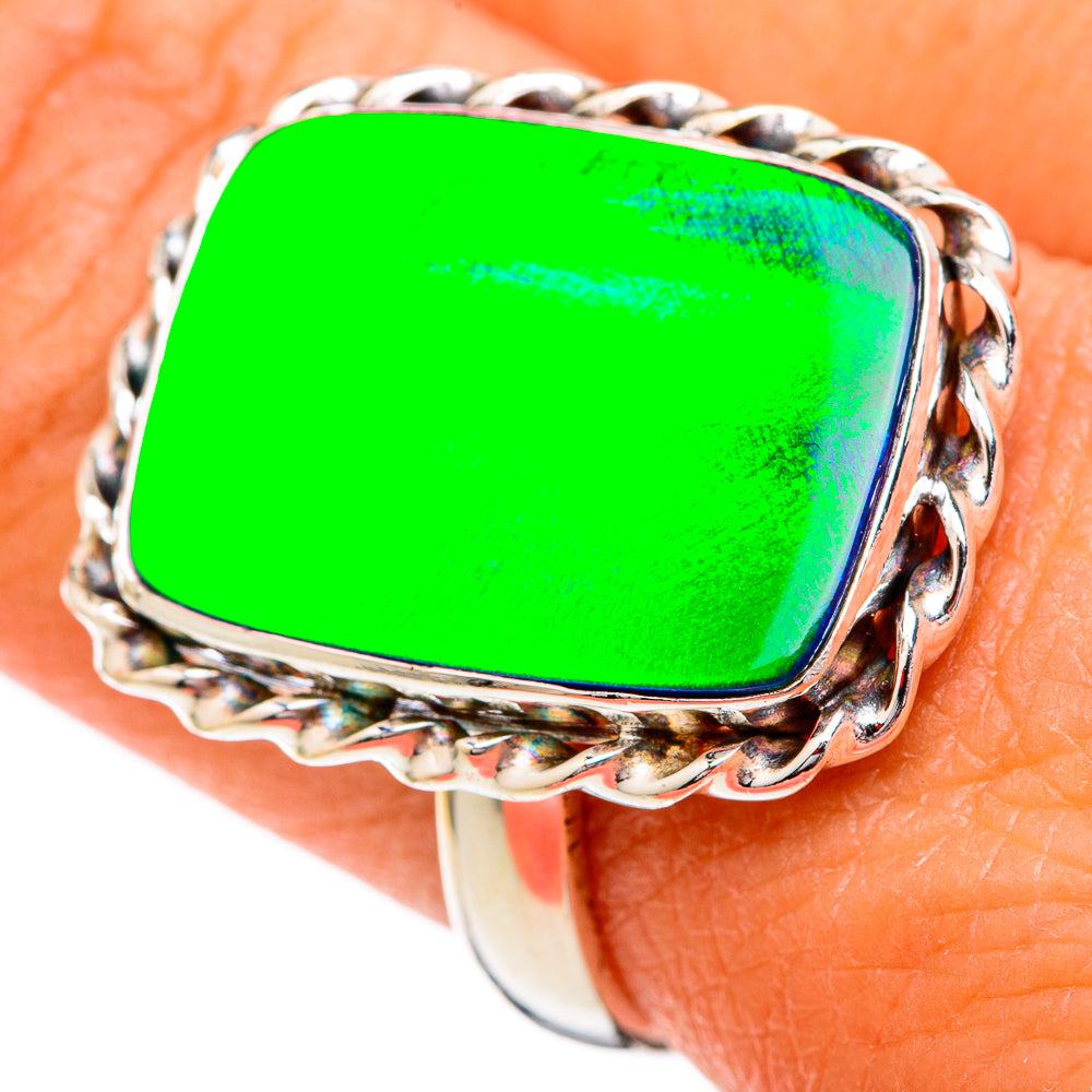 Aura Opal Rings handcrafted by Ana Silver Co - RING102326