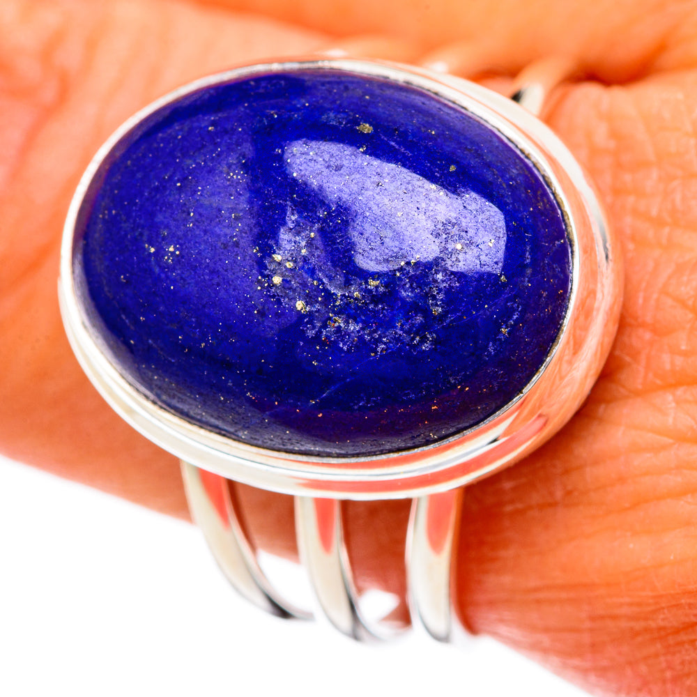Lapis Lazuli Rings handcrafted by Ana Silver Co - RING102329