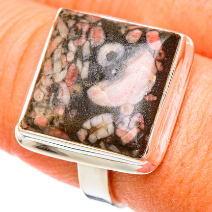 Crinoid Fossil Rings handcrafted by Ana Silver Co - RING102333