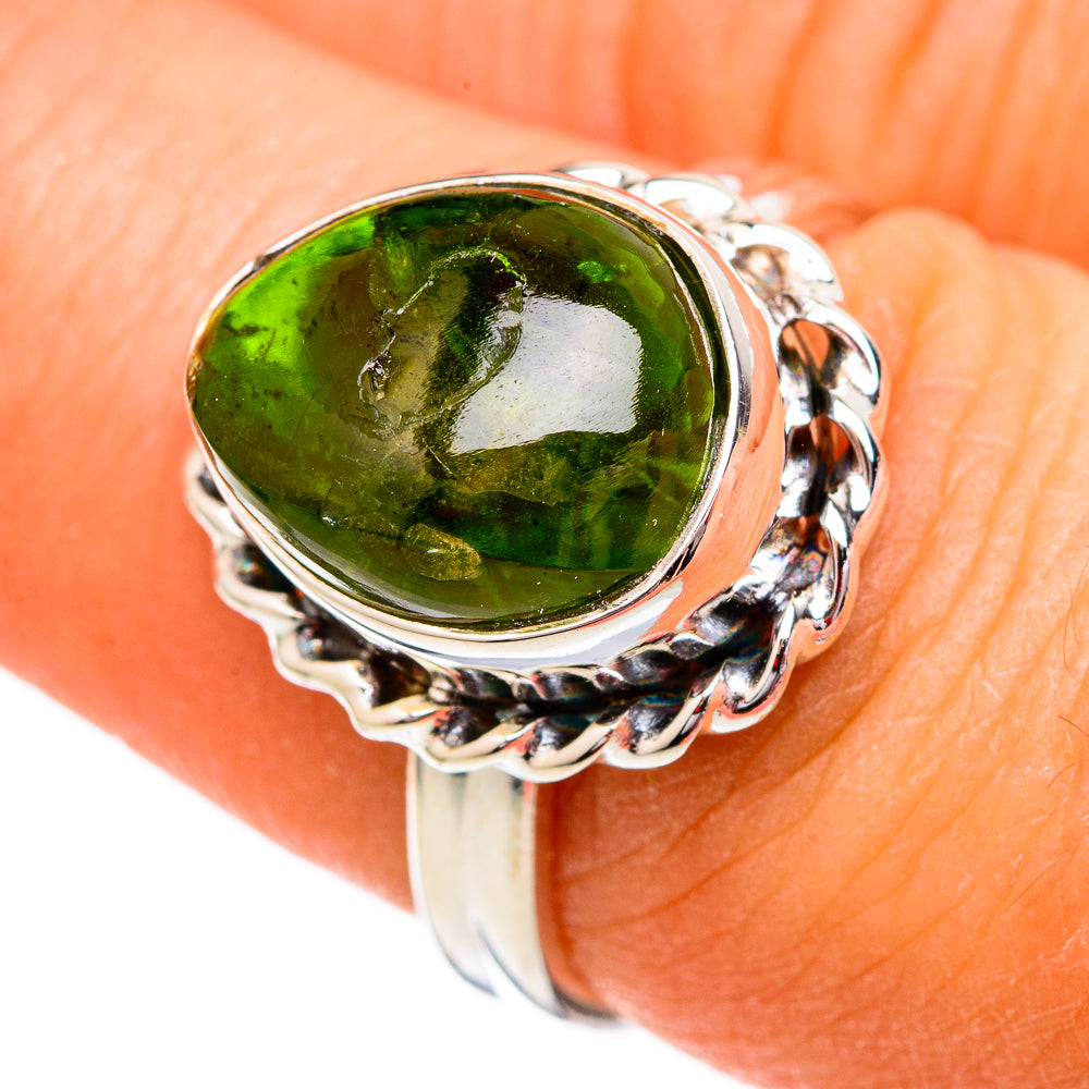 Peridot Rings handcrafted by Ana Silver Co - RING102352