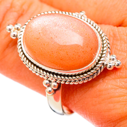 Sunstone Rings handcrafted by Ana Silver Co - RING102357